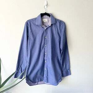 Ted Baker Men's Endurance Blue Button Down Shirt